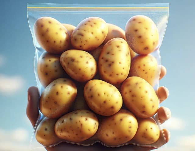 Jak przechować obrane ziemniaki na frytki, by uniknąć brązowienia?