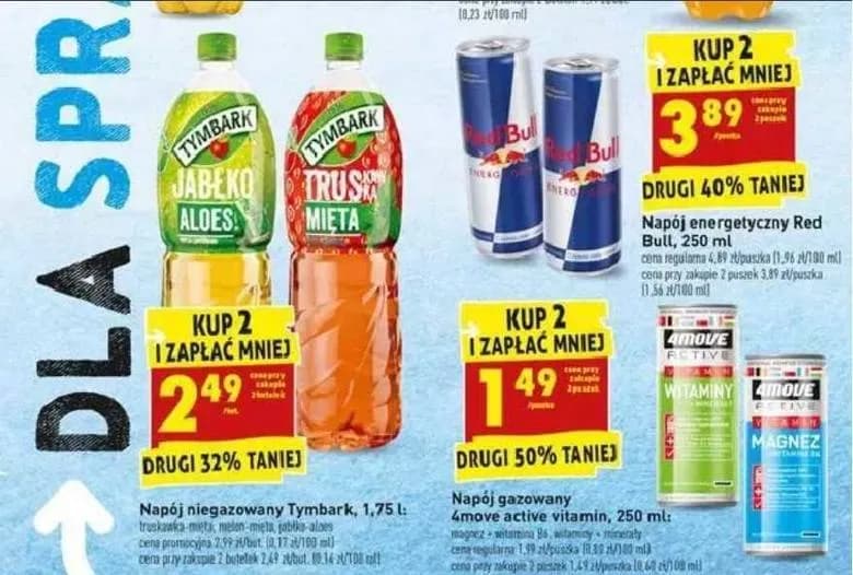 Napoje w Biedronce: Sprawdź najlepsze marki i aktualne promocje