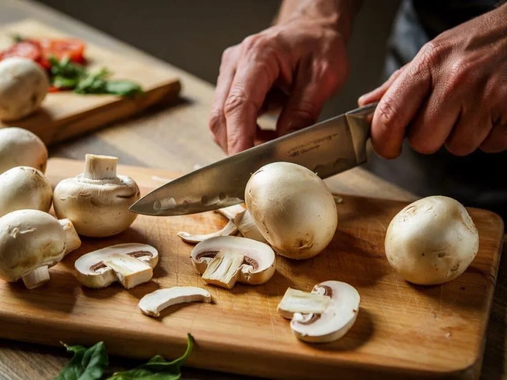 Jak przygotować pieczarki do pizzy, aby uniknąć wodnistego smaku